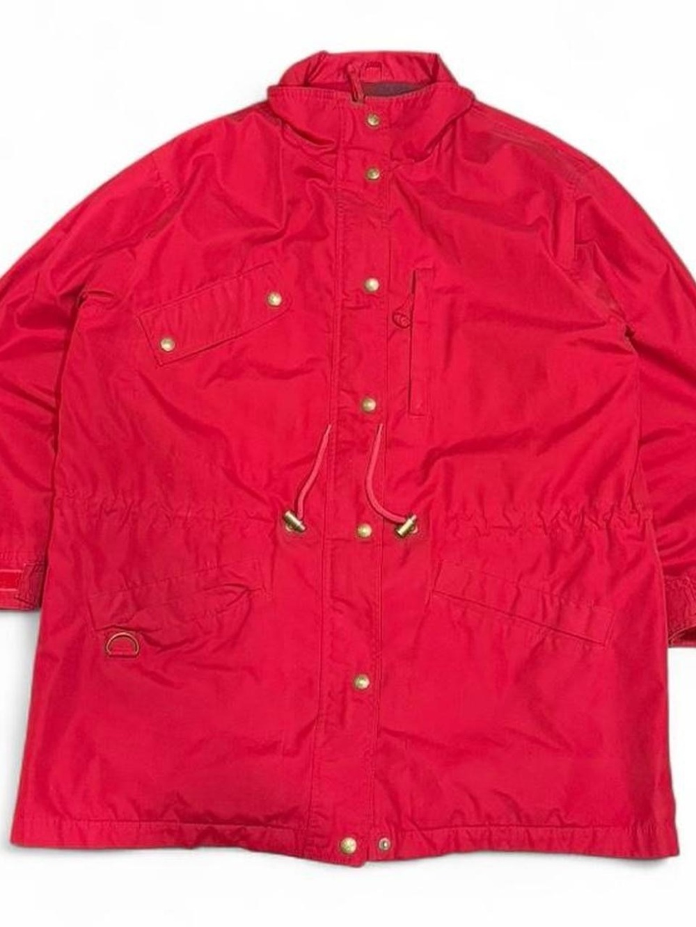 Vintage Eddie Bauer Red Wool Lined Field Jacket
